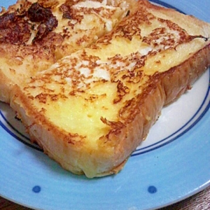 チーズかけフレンチトースト（＾＾）